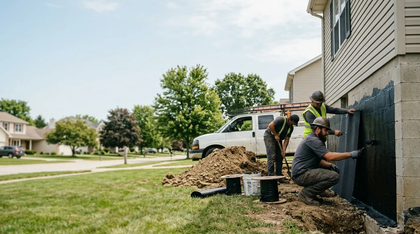 Basement Waterproofing in Detroit, ME near me